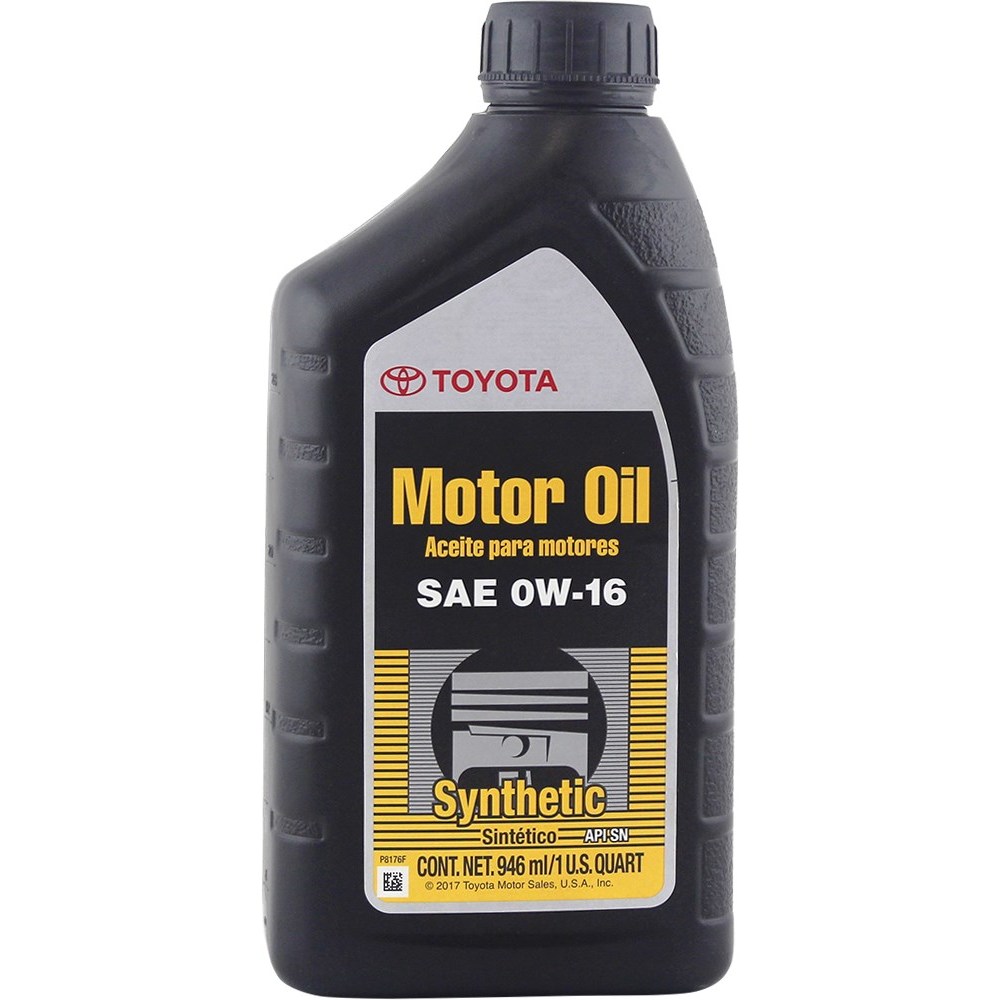 Toyota Motor Oil 0W16 00279-16QTE  uLEI MOTOR