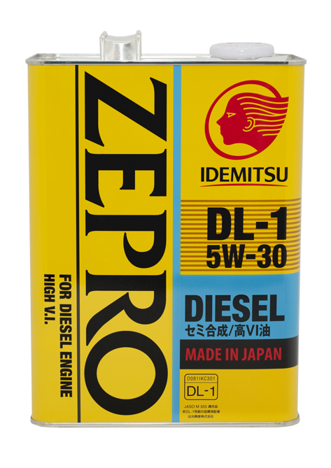 IDEMITSU ZEPRO DIESEL DL-1 5W30, 4L